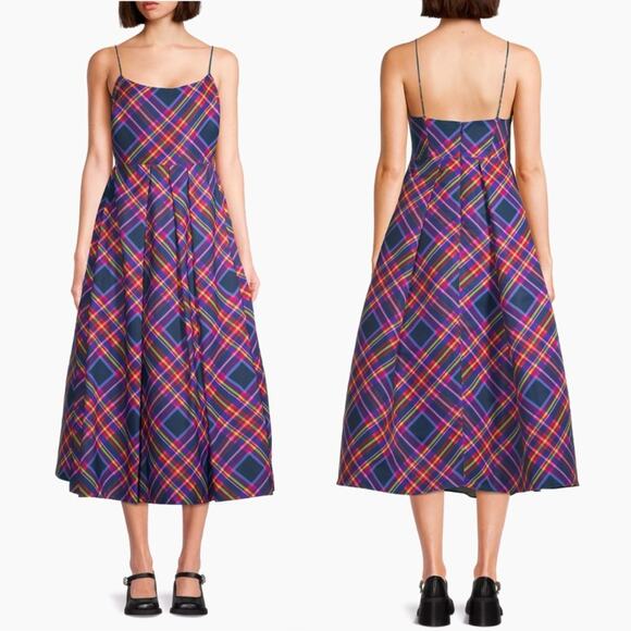 Sachin & Babi Audra Plaid Midi-Dress - Picture 14 of 14